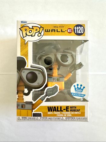 Figurine Funko Pop Wall-E with hubcap numéro 1120 Disney Pixar