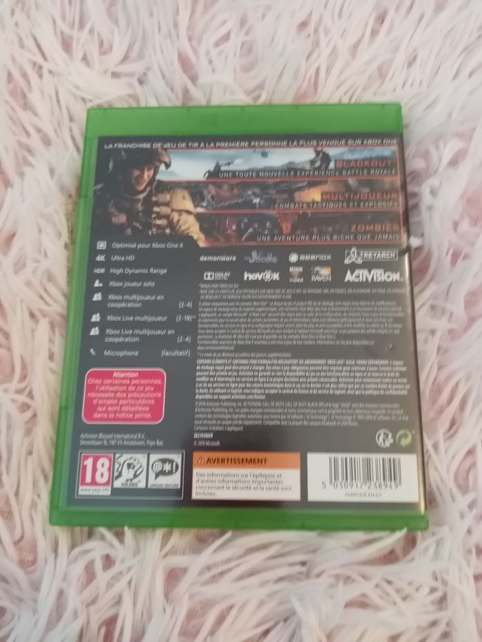 Jeux Xbox one - photo numéro 3