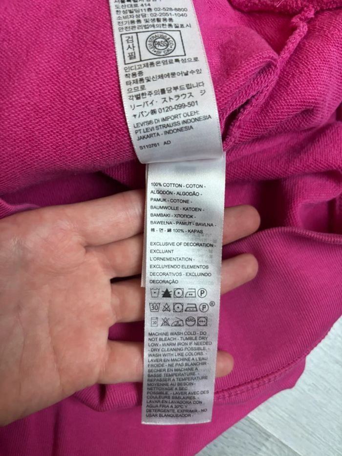 Sweat Levi’s rose - Taille S - Neuf - photo numéro 3