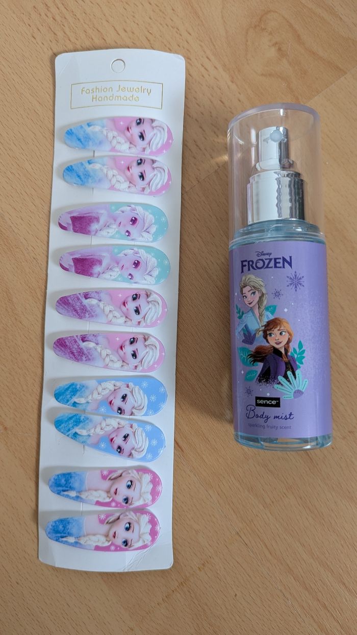 Brume et barrettes reine des neiges