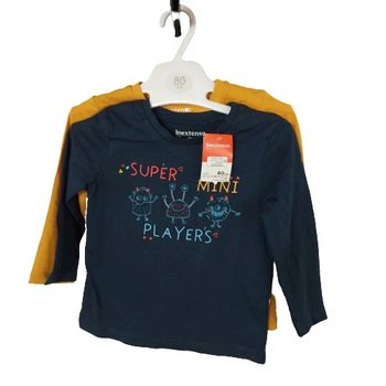 2 Tee-shirts manches longue in extenso