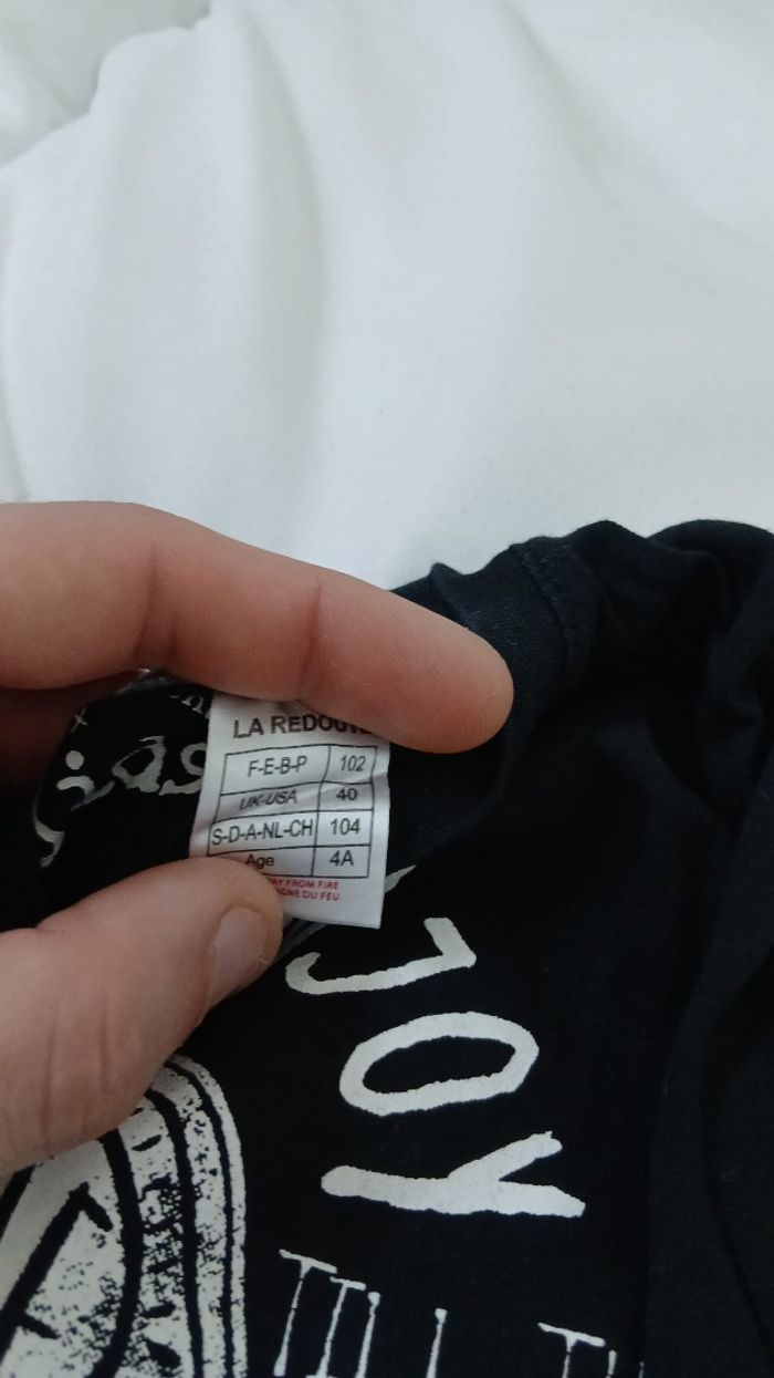 Tee shirt manche longue - photo numéro 2