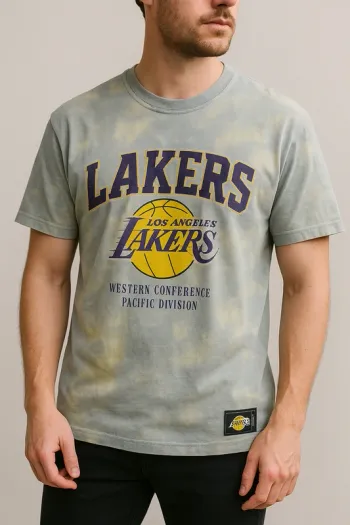 T-shirt NBA Los Angeles Lakers James #6 tie-dye · taille L