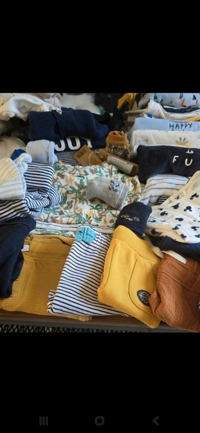 NEUFS !!! (A saisir )🥰🤩😍🥰  sublime  lot  1 MOIS  garçon (Primptemps ete)💙🤩😍👍👌 - photo numéro 8