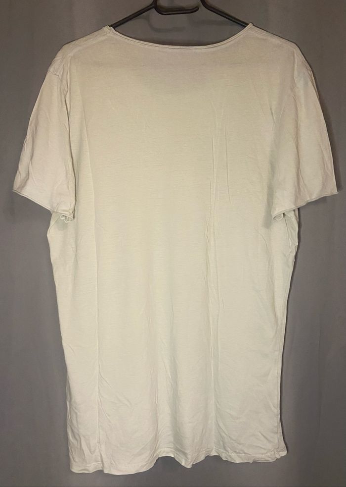 Tee-shirt »Jules »blanc cassé et gris - photo numéro 2