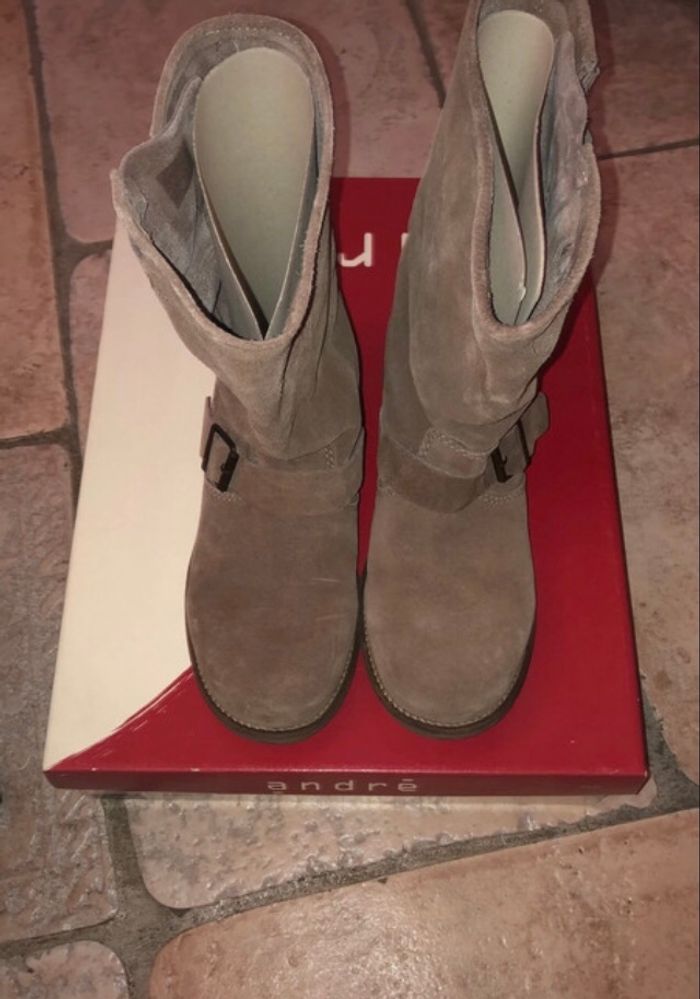 Bottines beige - photo numéro 5