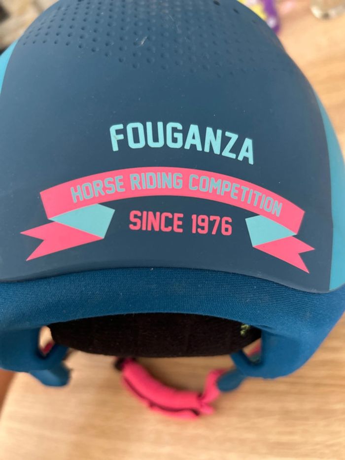 Casque Équitation Fouganza S - photo numéro 4