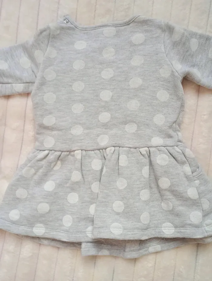 Robe grise Petit Bateau - photo numéro 3