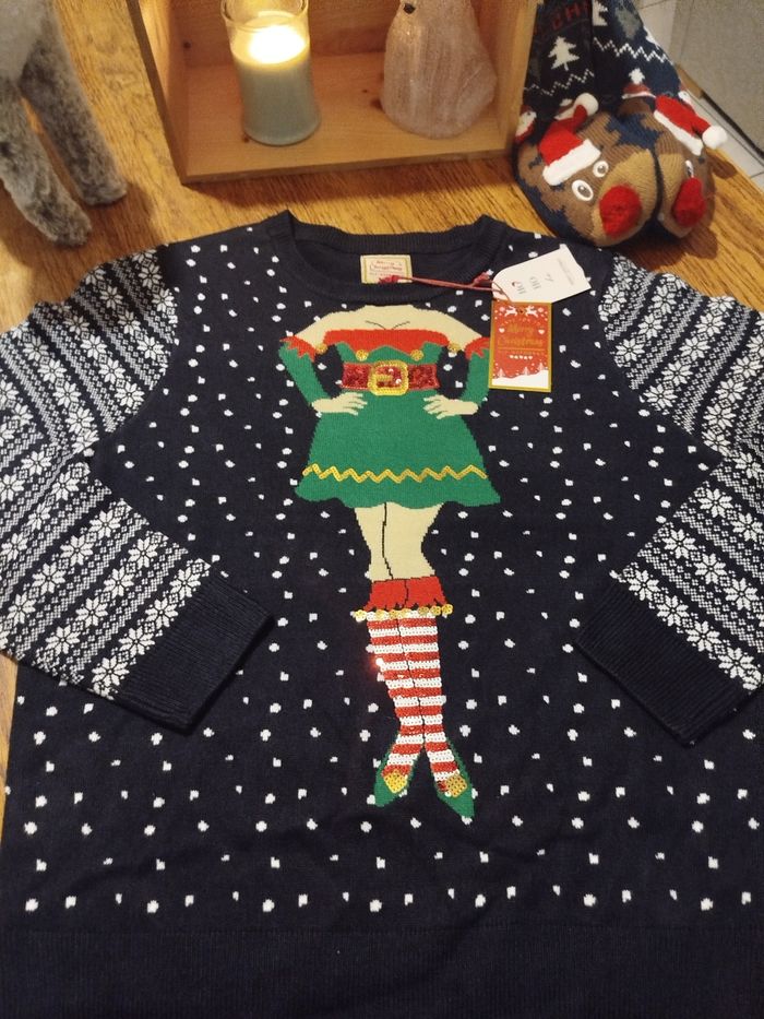 Pull de Noël mixte T.L