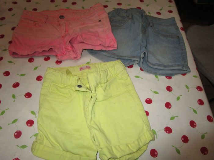 3 shorts 6 ans