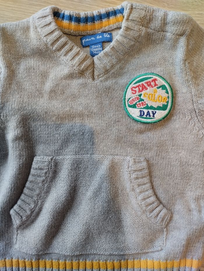 Pull col V - photo numéro 3
