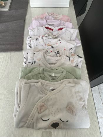 Lots pyjamas 1 mois
