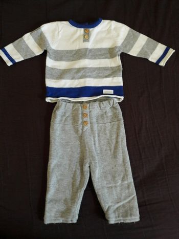 Ensemble stylé 2p Catimini 1m quasi-neuf