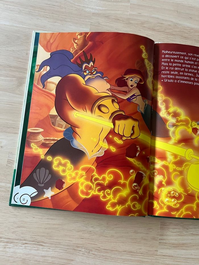 Livre Disney Audiocontes Magiques n°9 – La Petite Sirène – Bon État (Sans Figurines) - photo numéro 6