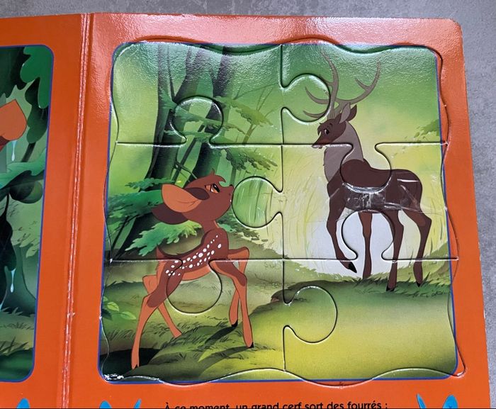 Livre puzzle Bambi - photo numéro 5