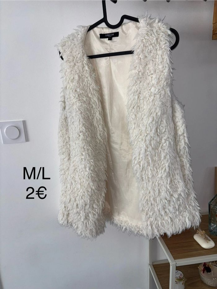 Gilet sans manches pour femme