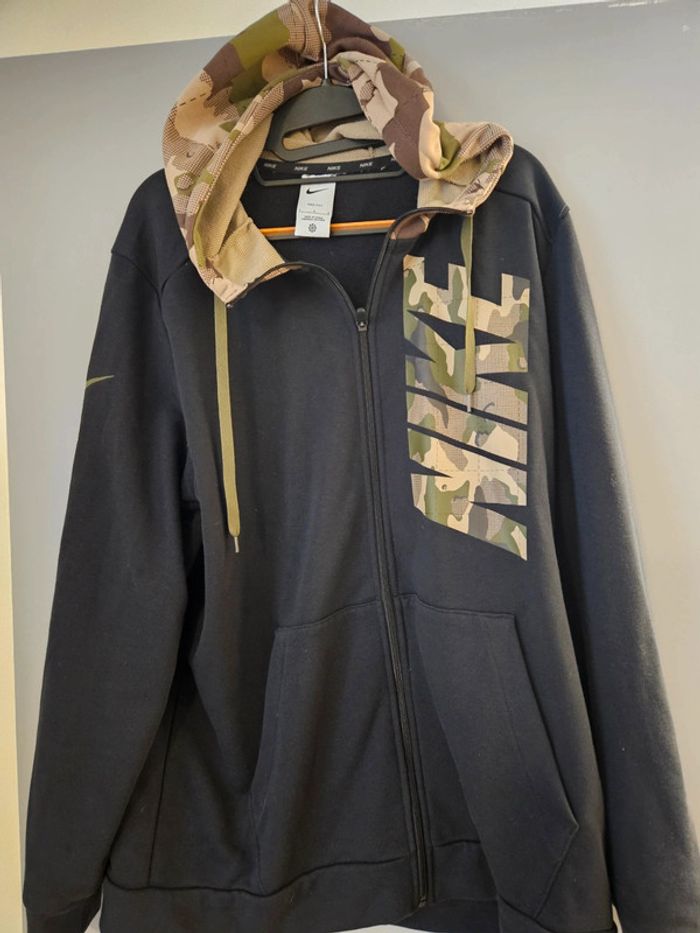 Veste zippé à capuche Nike L