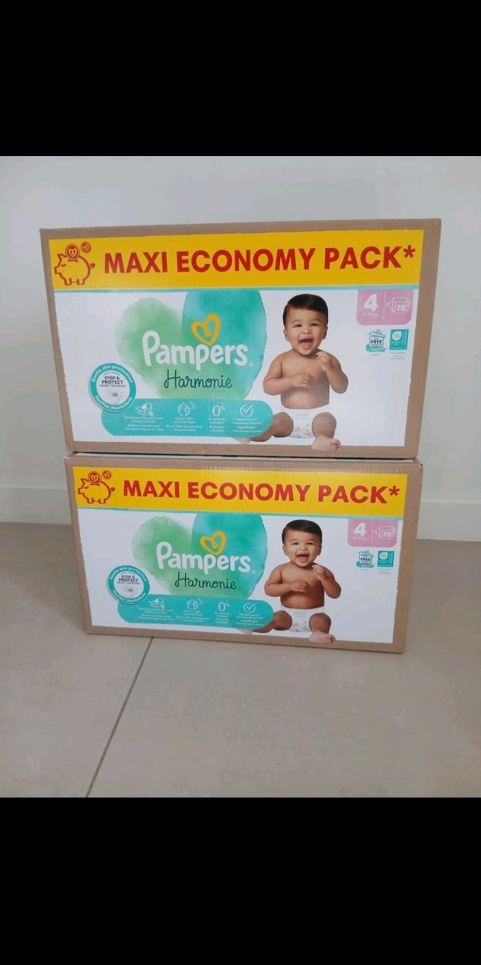 Couche harmonie taille 4