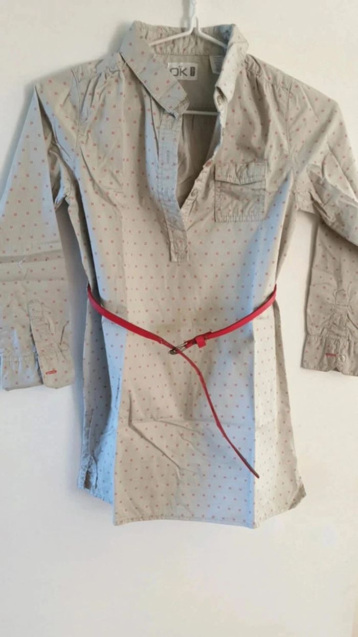 Chemise tunique okaidi 8ans - photo numéro 5