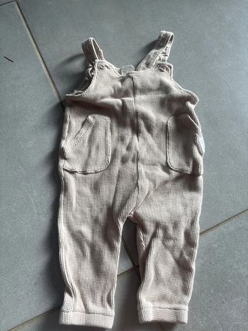 Salopette beige