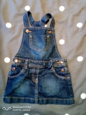 Robe  en  jean