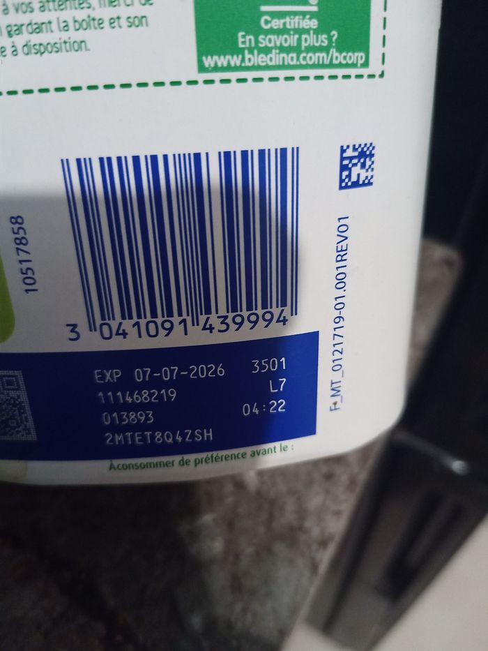 Lait blédilait - photo numéro 2