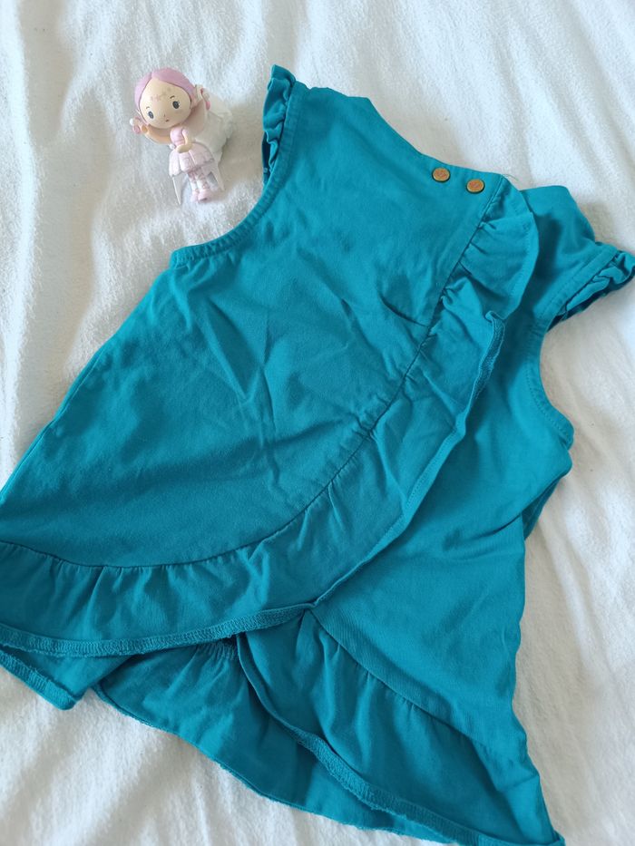 T-shirt turquoise Sergent major - photo numéro 4