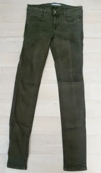 Jean kaki délavé 38