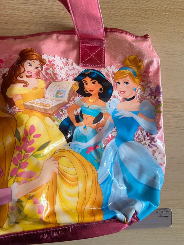 Grand sac fourre tout Disney princesses store belle raiponce merida Jasmine cendrillon plage - photo numéro 4