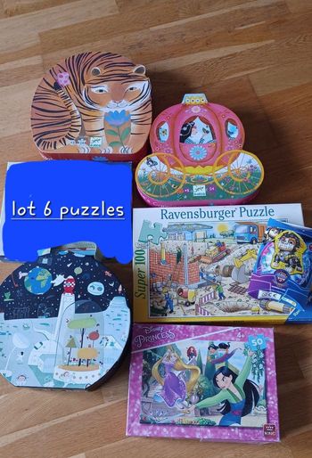 Gros lot puzzles enfants
