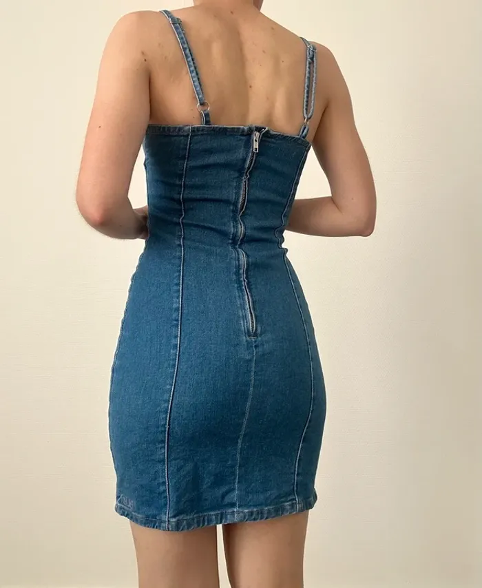Robe en jean cintrée - photo numéro 5
