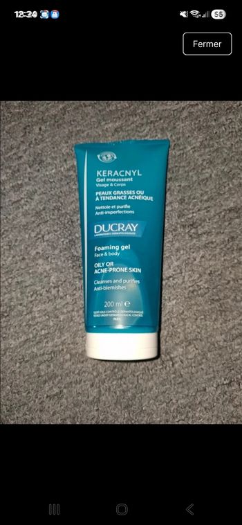 Keracynl gel moussant 