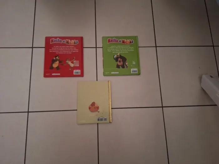 Lot livres masha et michka et roi lion - photo numéro 2