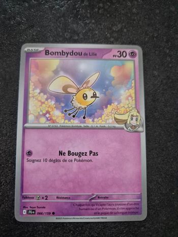 Carte pokemon bombydou pv30 neuve