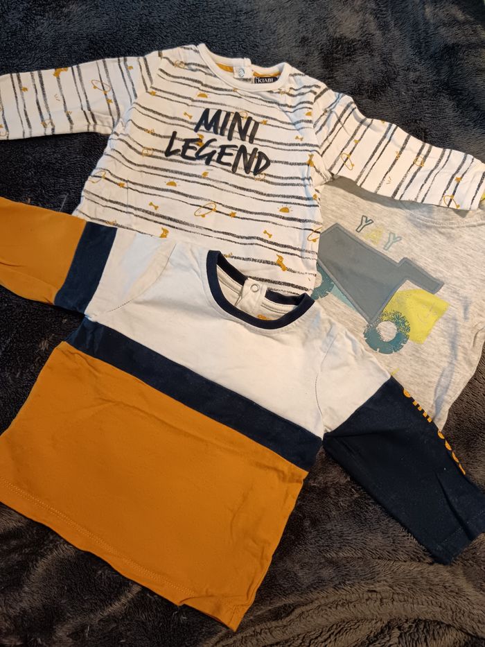 Lot de tee shirts manches longues