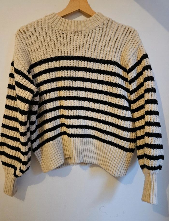 Pull rayé