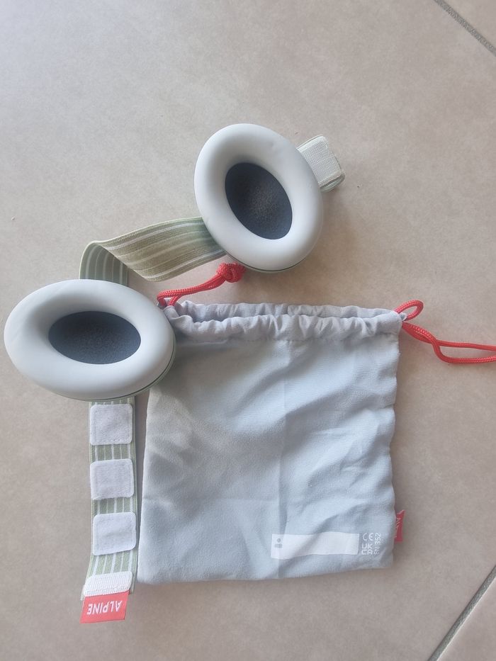 Casque anti-bruit bébé alpine - photo numéro 2