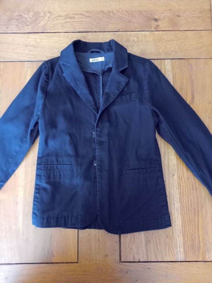 Blazer bleu GEMO 8 ans
