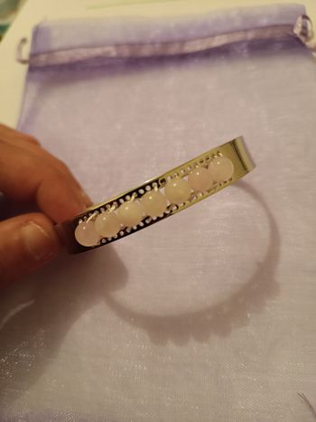 Bracelet quartz rose