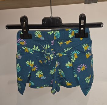 Jupe short bleu canard #gemo 18 mois