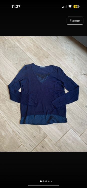 Pull effet 2 en 1 Camaieu