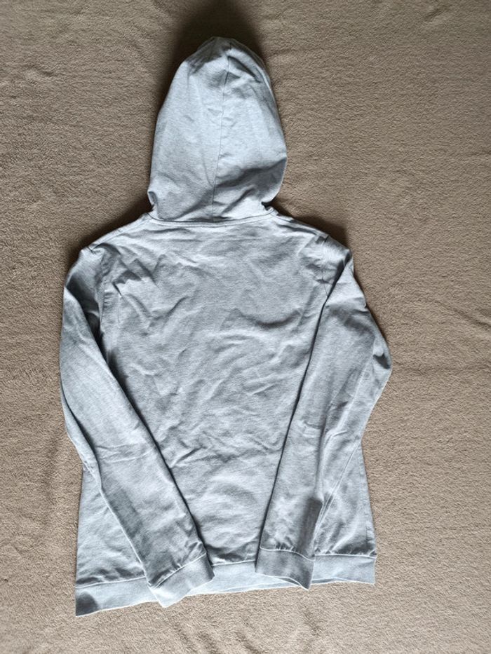 Sweat à capuche Le Coq Sportif gris - photo numéro 5