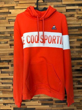 Pull à capuche  Le Coq Sportif orange