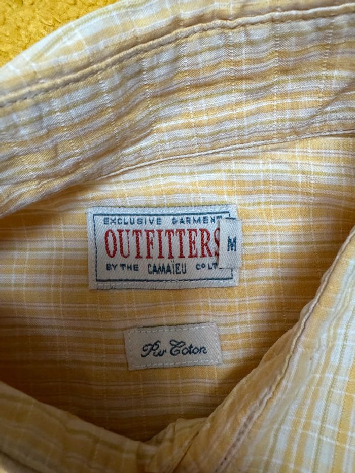 Chemise vintage en coton Camaïeu Taille M - photo numéro 3