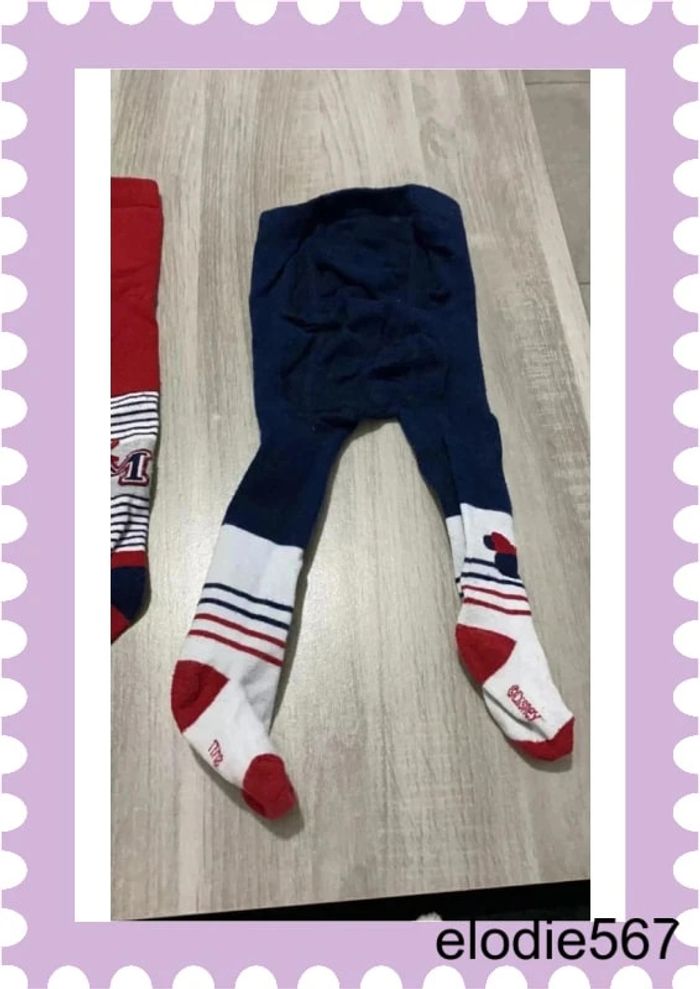 Lot de 2 paires de collants Disney - photo numéro 4