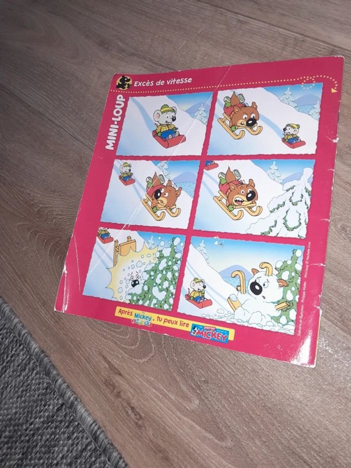 Magasine Mickey junior vive les amis avec autocollants 🌺 - photo numéro 3