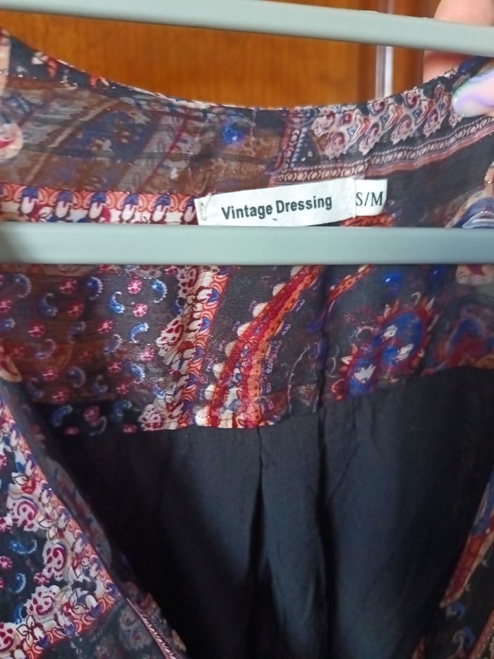 Robe longue Vintage Dressing S/M - photo numéro 4