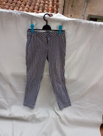 Pantalon slim à motif - Sarah John (Taille S)