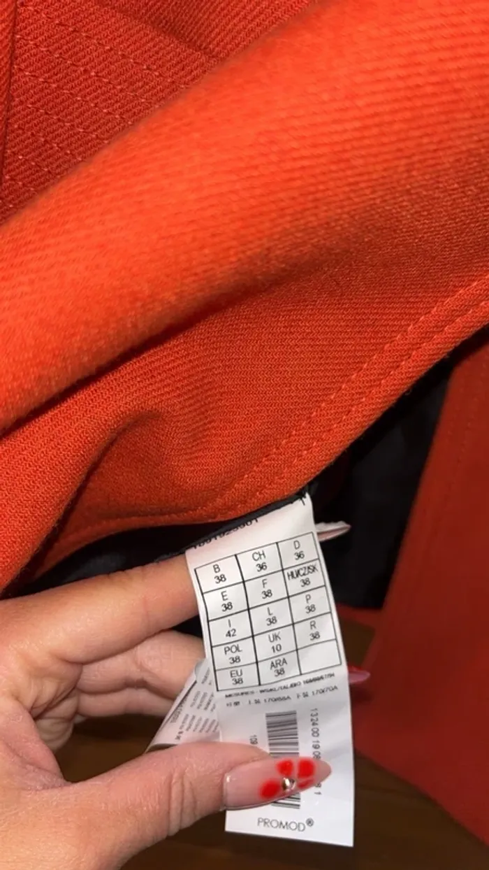 Trench orange - photo numéro 3