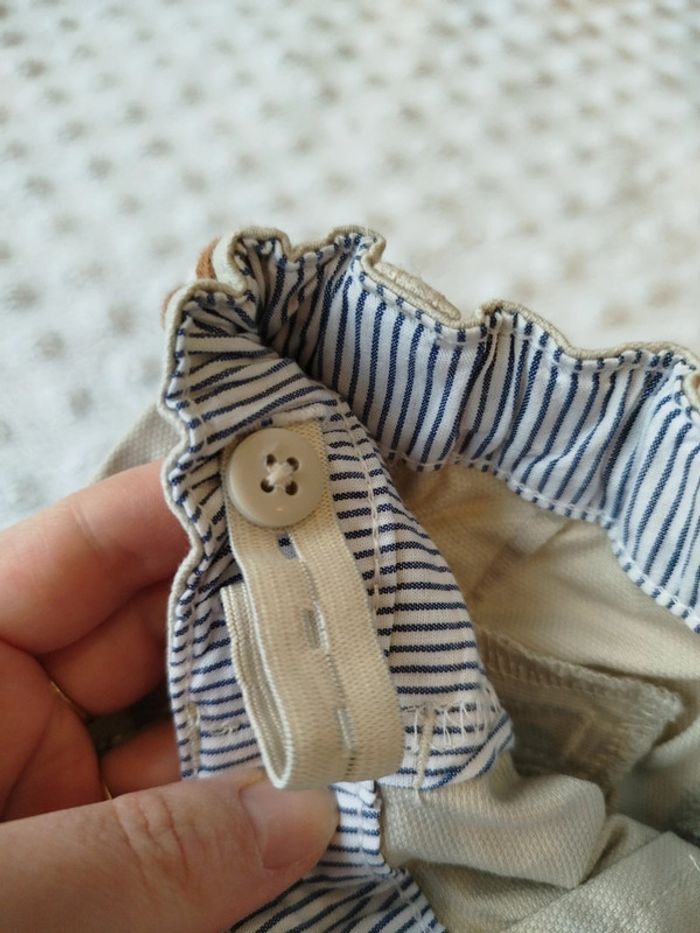 Pantalon de cérémonie obaibi 24 mois , souple , réglable à la taille - photo numéro 6
